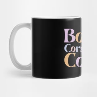 Books Corgis and Coffee Mug